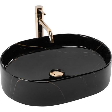 COUNTERTOP WASHBASIN REA NADIA 50 STONE GREY (1/5)