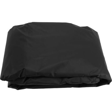 Couverture de chariot de Golf 210D Oxford tissu noir résistant à l'eau corde élastique conception de fermeture à glissière Portable pour 2 4 chariots de passagers L. (1/2)