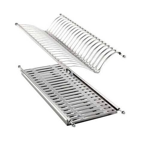 SCOLAPIATTI SCOLABICCHIERI ACCIAIO INOX