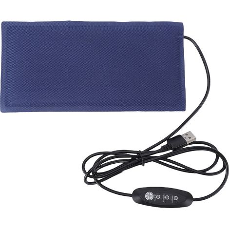 Coussin chauffant multifonctionnel pour petits reptiles, doux, USB, Portable, Terrarium pour animaux de compagnie, tapis chauffant pour boîte d'élevage, Cage (1/5)