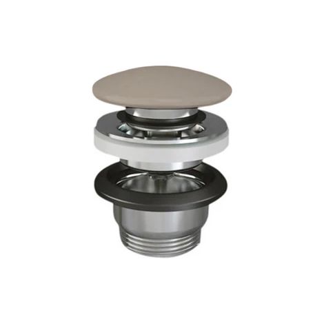 PILETTA LAVABO CLICK CLACK FEELING SENZA TROPPO PIENO- Tappo Cappuccino Opaco- RAK- pezzi 1