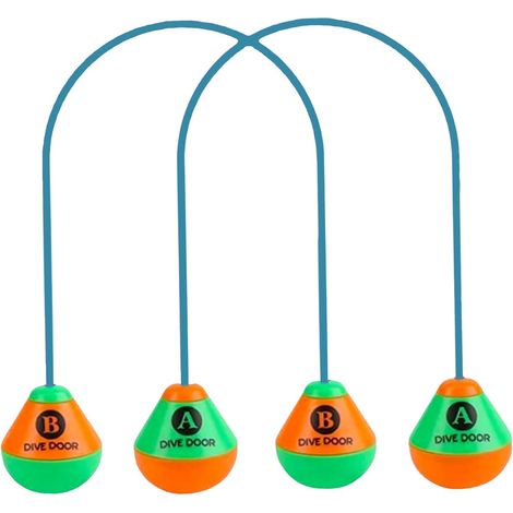 2 pièces Jouets de Piscine Enfant,Jouets de Plongée Portes Couler,Jeu Piscine Enfant Extérieur L'été,pour Divertissements Entrainement sous - Marin Plongée Natation Garçon Fille 7-12 Ans (1/4)
