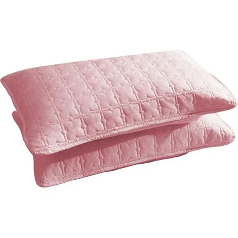 2-Pack Housse de couette, respirant, anti-allergie, lavable en machine, pour dormeurs sur le côté, taille Standard/Reine (1/5)