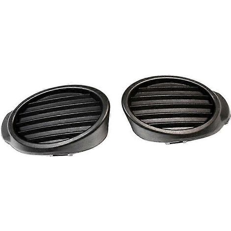 1 paire de grilles de protection noires pour feux antibrouillard avant de voiture (CP9Z17B814A CP9Z17B814B) compatibles avec Focus 2012, 2013 et 2014 (1/4)