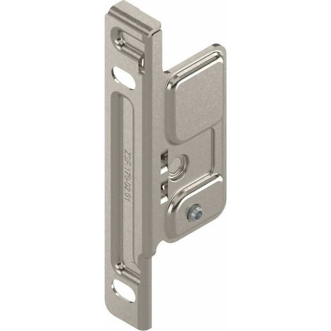 – Attache façade tiroir Blum ZSF.170 gauche à visser – Fixation solide pour système Metabox C15 – Hauteur 86-150 mm
