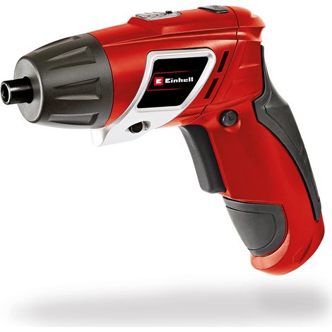 Einhell Akkuschrauber TC-SD 3,6 Li (3,6V, 1300 mAh, 3 Nm Drehmoment, Drehgelenk im Handgriff, LED-Licht, Softgriff, Ladekontrollleuchte, inkl. 6 Bits) (1/5)