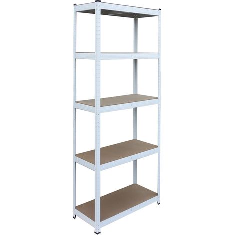 Robustes stahl lagerregal mit 5 verstellbaren ablagen 224067764 (1/5)