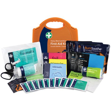 TIMCO First Aid Kit Heavy Bleed & Burns - Small