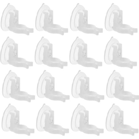 Ventouses pour Bougies LED Transparentes PVC, Fixation Électrique Stable, 15 Pièces, Accessoires pour Bougies Fenêtre, Support Ventouse Réutilisable pour Camping-Car et Décoration