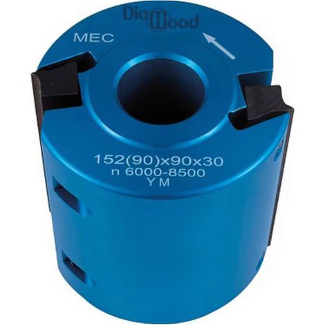 Porte Outils à Moulurer D. 90 X Al 30 x Ht. 90 mm x Z2 - Outil de Précision pour Finitions du Bois - Diamwood (1/2)