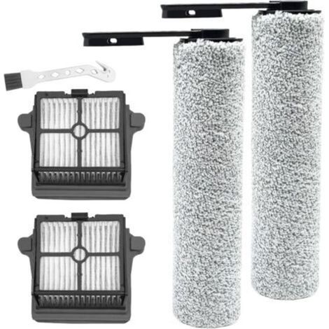 Brosse rouleau + Filtre pour Tineco iFloor 5 Breeze - Rechange nettoyage sol humide et sec - Lot de 2 (1/5)