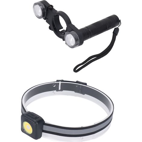 Kit d'éclairage pour pistolet à peinture avec buse de pulvérisation LED réglable et spots encastrés pour la peinture automobile (1/5)