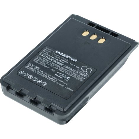 vhbw 1x Battery Replacement for Icom BP-271, BP-272Li for Radio, Walkie-Talkie (1880mAh, 7.4 V, Li-Ion) (1/4)