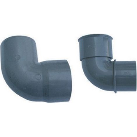 CURVA 87°30' MF PVC GRIGIO Diam. 100