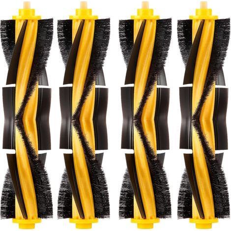 (4 pezzi) Spazzole a rullo, spazzola principale, ricambi per robot aspirapolvere Ecovacs DEEBOT OZMO 920 950 T8 AIVI Max T9 T5 N5 N7 N8+ N8 Pro DX55 DX93 DJ65 (1/5)