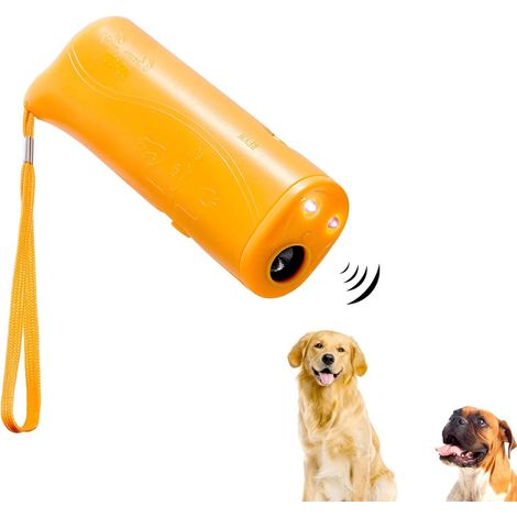 Équipement de dressage ultrasonique pour chien, anti-aboiement portable à double canal, réducteur d’anxiété