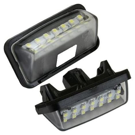KIT LUCI TARGA A LED COMPATIBILE CON Toyota Avalon Camry Prius ab BJ 2015, VETRO TRASPARENTE (1/3)