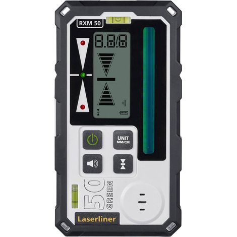 Récepteur laser de mesure – Cellule de réception pour laser à lignes – Portée 50m – Adapté pour niveaux Laserliner