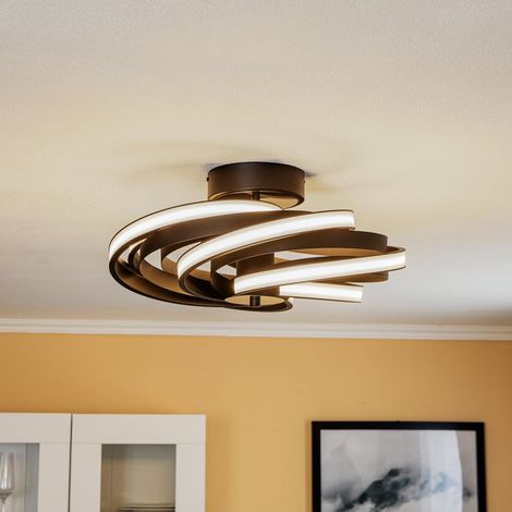 [GEBRAUCHT] B-Ware Deckenleuchte Lampe LED Zoya schwarz Metall warmweiß dimmbar IP20 Zoya (1/2)