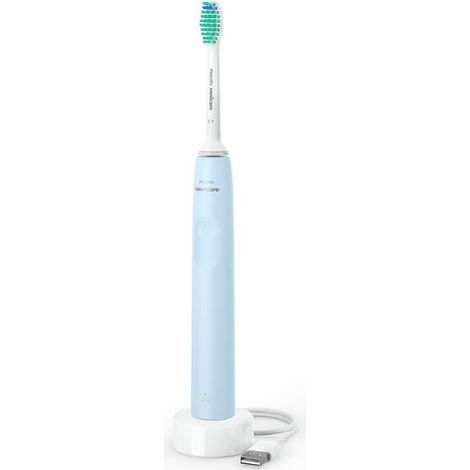 Philips 2100 series HX3651/12 cepillo eléctrico para dientes Adulto Cepillo dental sónico Azul, Blanco (1/4)