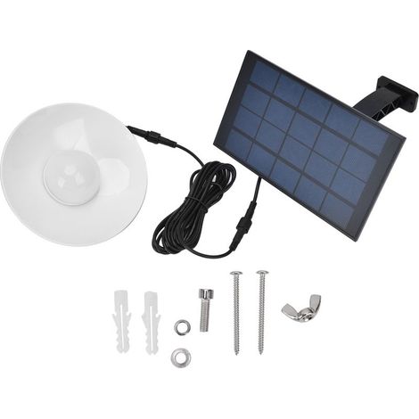 Solar-LED-Deckenleuchte mit IP65-wasserdichtem Solarpanel (1/5)
