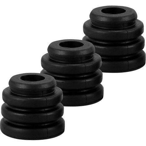 Lot de 3 coussinets anti-vibrations en caoutchouc pour compresseur de climatiseur (1/5)