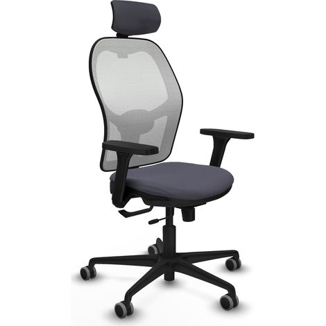 Sedia da ufficio piqueras y crespo Jorquera nero 120 kg (1/2)