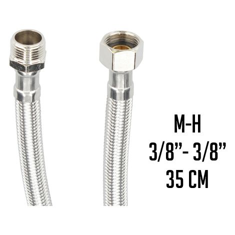 LATIGUILLO INOX. M3/8" X H3/8" 35 CM