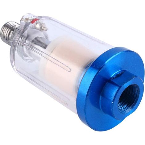 Séparateur d'huile et d'eau, 89x35mm/3,5x1,4po apprêt pour peinture automobile filtres régulateurs d'air en flocons métalliques mini filtre à air 1/4 po séparateur d'huile et d'eau (1/5)