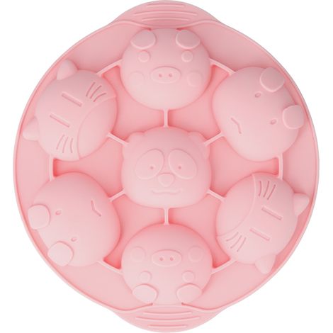 Niedliche Silikonformen in Tierform für Schokolade, Seife und selbstgemachte Cupcakes (1/5)