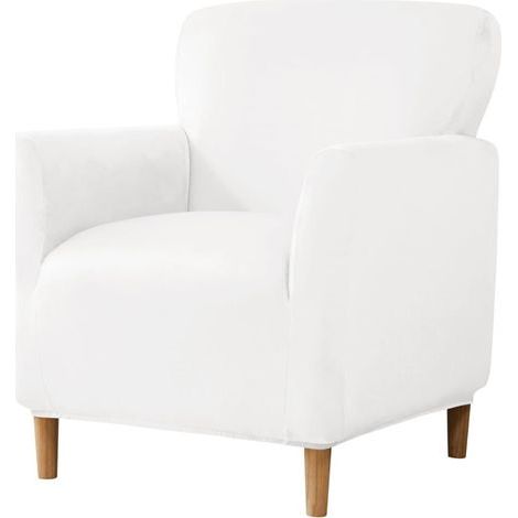 Housse d'accoudoir élastique imprimée monobloc, antidérapante, adaptée aux animaux et aux enfants, convenant à la plupart des fauteuils. (1/5)