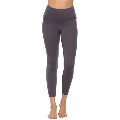 Pantalon de yoga taille haute avec poches, pantalon de yoga pour abdominaux, legging de yoga fonctionnel pour femme (1/5)