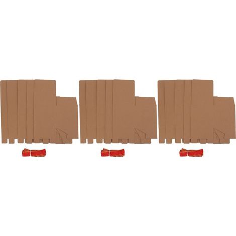 Boîte Cadeau Écologique Kraft pour Mariage - 15 Pièces DIY avec Ruban, Idéal Cadeaux Demoiselles d'Honneur et Garçons d'Honneur, Décoration Fête Recyclable (1/5)