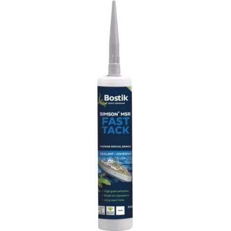 Sigillante Bostik Simson MSR FT marina 290ml nero