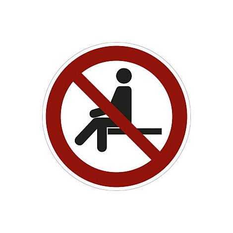 HOFFMANN Verbotszeichen Benutzen von Handschuhen verboten, Typ: 04100