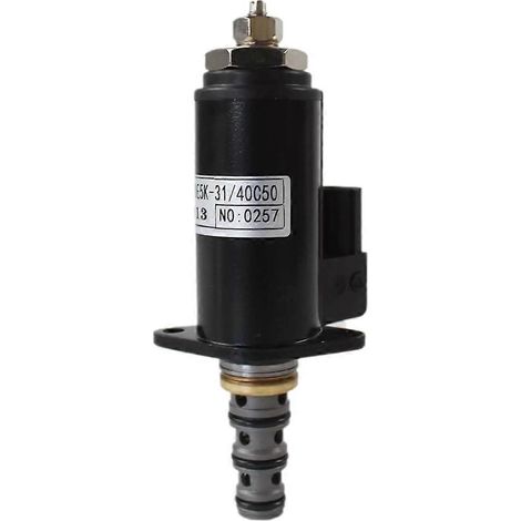 Électrovanne YN35V00049F1 KDRDE5K-31/40C50-213-T pour pelle hydraulique Kobelco SK200-8 (1/5)