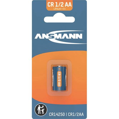 Ansmann 3V-CR1/2AA / CR14250 Batteria ricaricabile speciale 1/2 AA Li-Ion 3 V 1 pz.