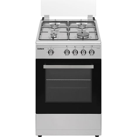 Cocina Gas Natural CORBERO CCSF45020NX, Inox, 4 F