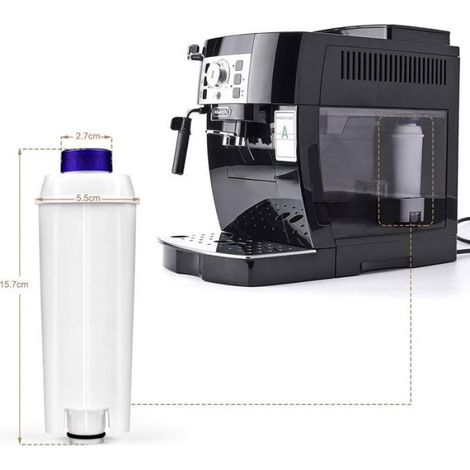 4pcs Filtre à eau café - Anti calcaire Compatible Delonghi - Machine à café (1/5)