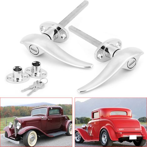 Außentürgriffe aus Edelstahl für Ford 3-Fenster-Coupé 1932-1934