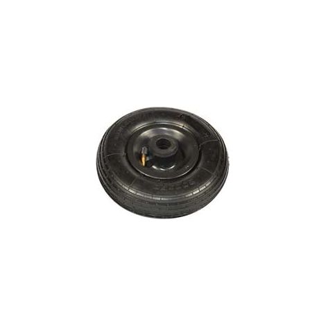 Roue de chariot pneumatique 200mm avec roulement jante en plastique - ø mm.200x50 trou 20mm