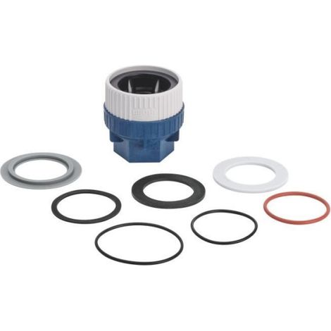 Grohe – Kit de fixation Quickfix hors Bau pour WC – Plastique synthétique blanc – Dimensions 80x70x75mm – Poids 0,085kg