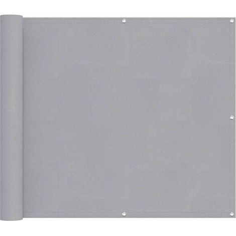 Écran de balcon 90 x 200 cm oxford alu enduit de PU - Brise-vue balcon protection intimité terrasse extérieur jardin (1/5)