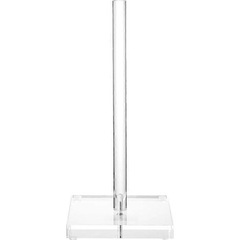 Transparent acrylique essuie tout support Freestanding table Roll papier Tower plan de travail (1/5)