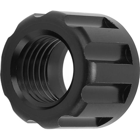 M12 x 1,5 mm Steckachsmutter aus Aluminiumlegierung für Mountainbike-Naben, Fahrradzubehör (1/5)