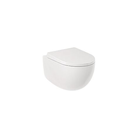 Kludi Resa D - Wand-WC, Rimless, Spiralflush, weiß glänzend 24WCW0243
