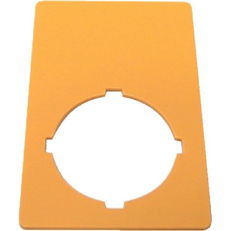 Placa M22-XZK para botón de emergencia sin descripción