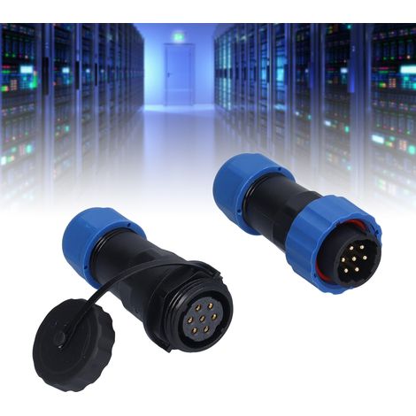SP20 IP68 Wasserdichter Luftfahrt-Stecker/Buchse, mehradrig, lötbar, 7-adrig, 380 V (1/5)