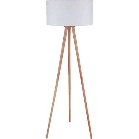 Stehlampe "Charlia" aus Textil für Wohnzimmer & Esszimmer von Lindby (1/5)