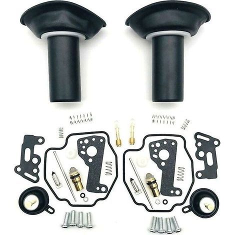 Kit de réparation de carburateur Enowelir pour Yamaha Virago XV535 1990-2001 XV 535 - Diaphragme de piston (1/4)